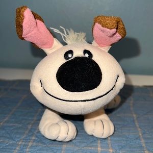 Vintage plush dog with pellets “Little Brother” from Disney’s MULAN EUC approx8”